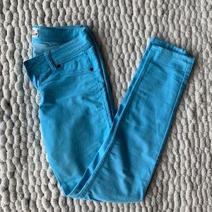 Bright Blue Skinny Jeans